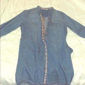 Abercrombie kids jean dress